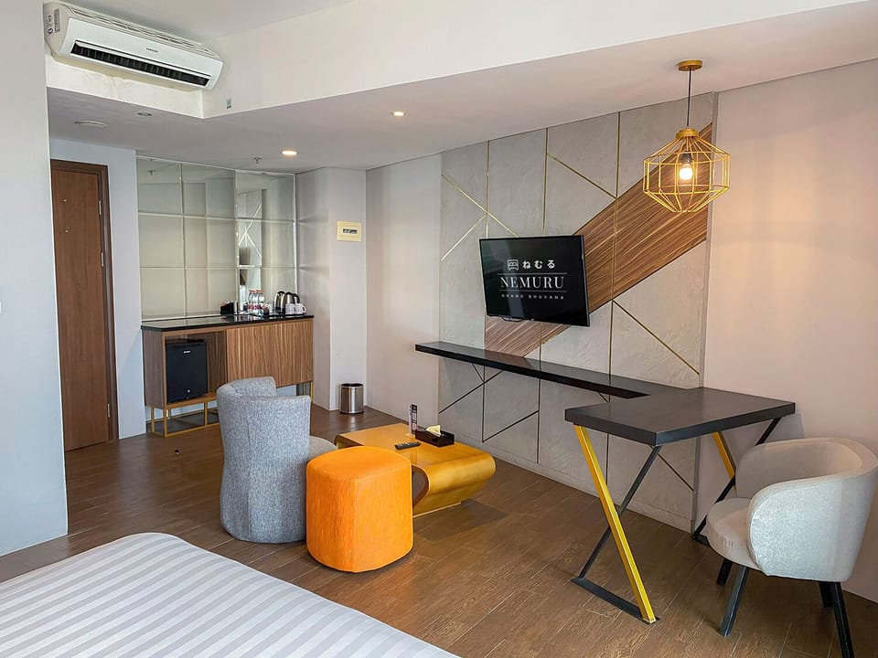 Executive Double Room, Balcony, Pool View | Premium bedding, desk, soundproofing, free cribs/infant beds