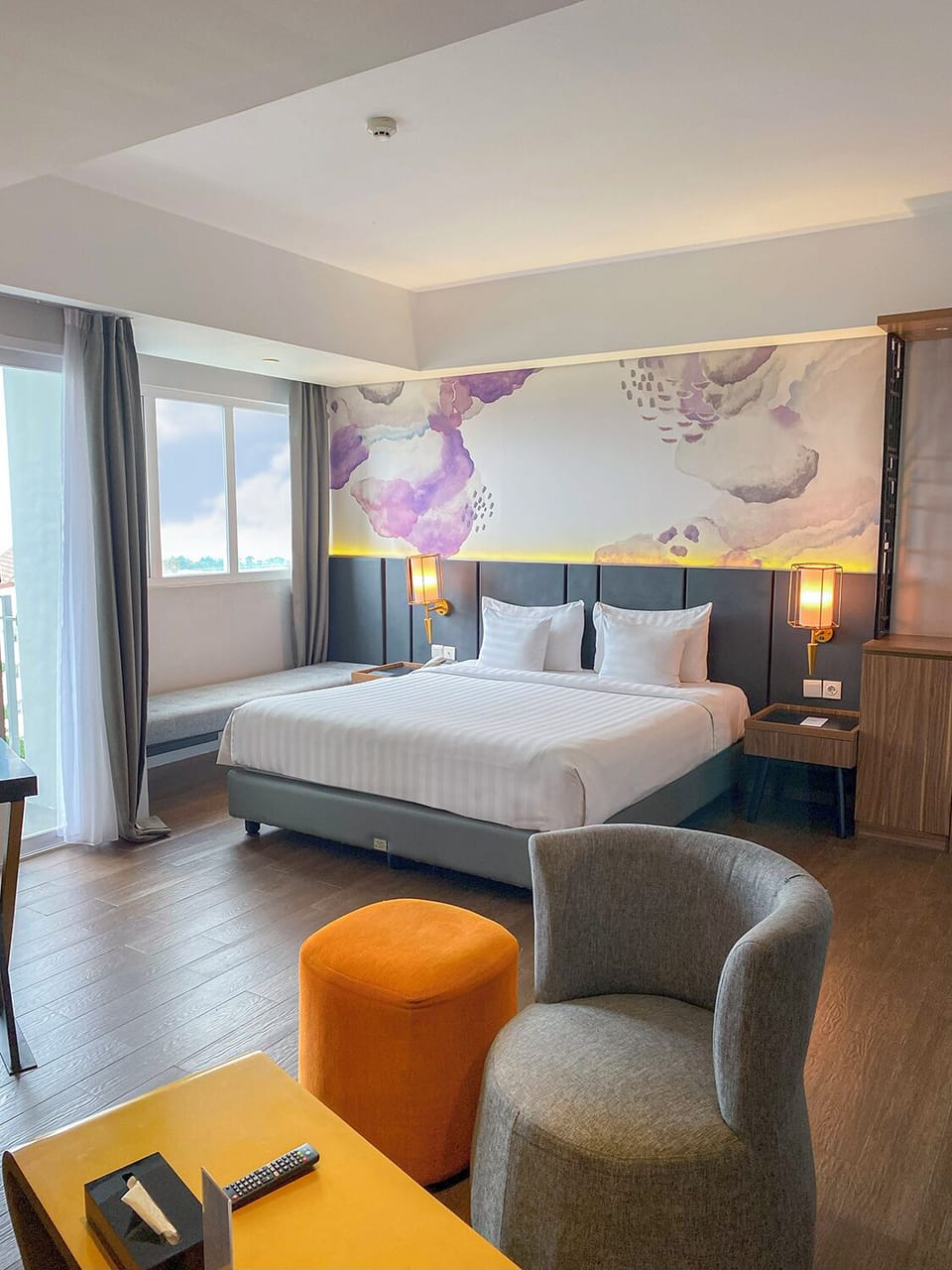 Executive Double Room, Balcony, Pool View | Premium bedding, desk, soundproofing, free cribs/infant beds
