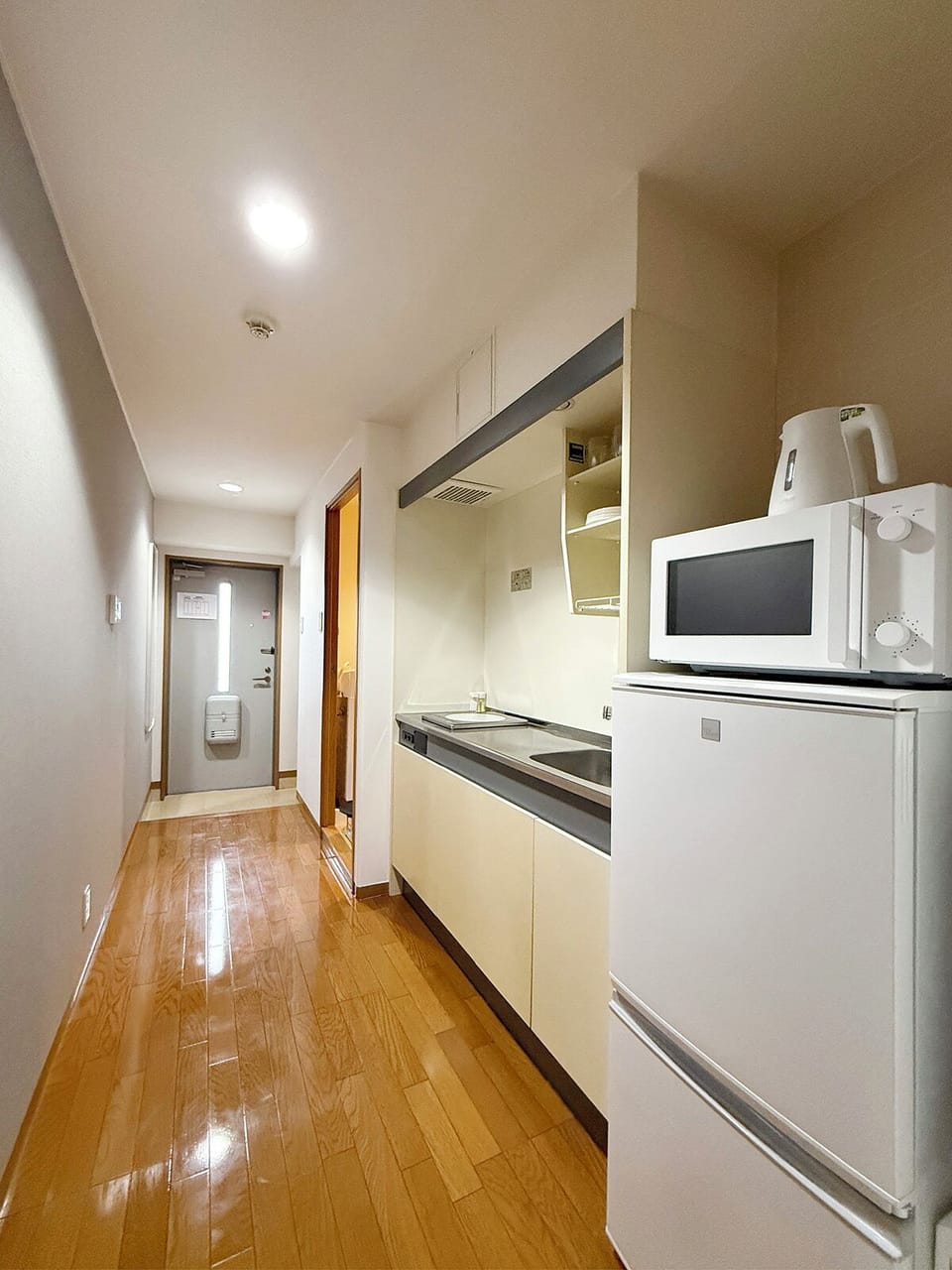Comfort Apartment, Balcony | Private kitchen | Fridge, microwave, rice cooker, cookware/dishes/utensils