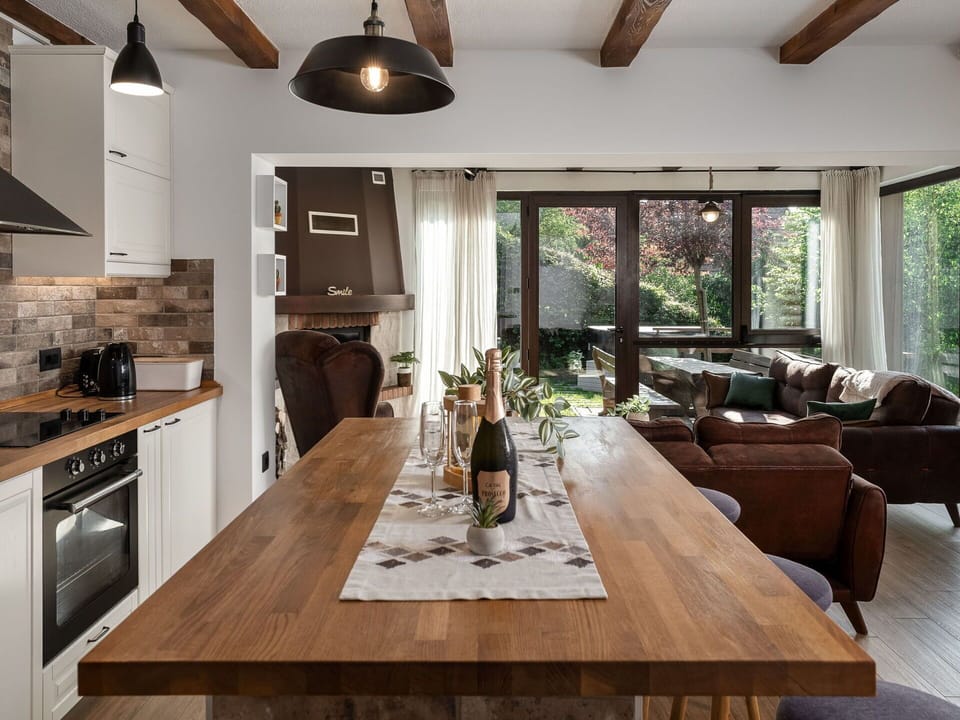 Furniture, Interior Design, Flooring, Chair, Wall, Floor, Table, Kitchen & Dining Room Table, Wood, Ceiling