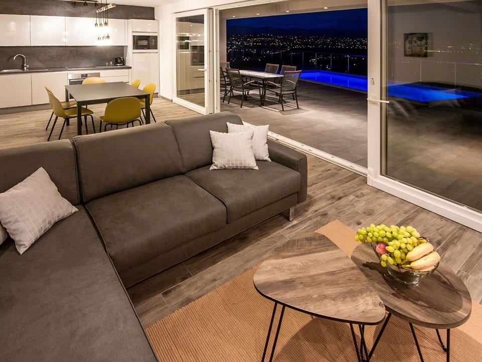 Furniture, Interior Design, Couch, Flooring, Floor, Wood, Living Room, Ceiling, Apartment, Lighting