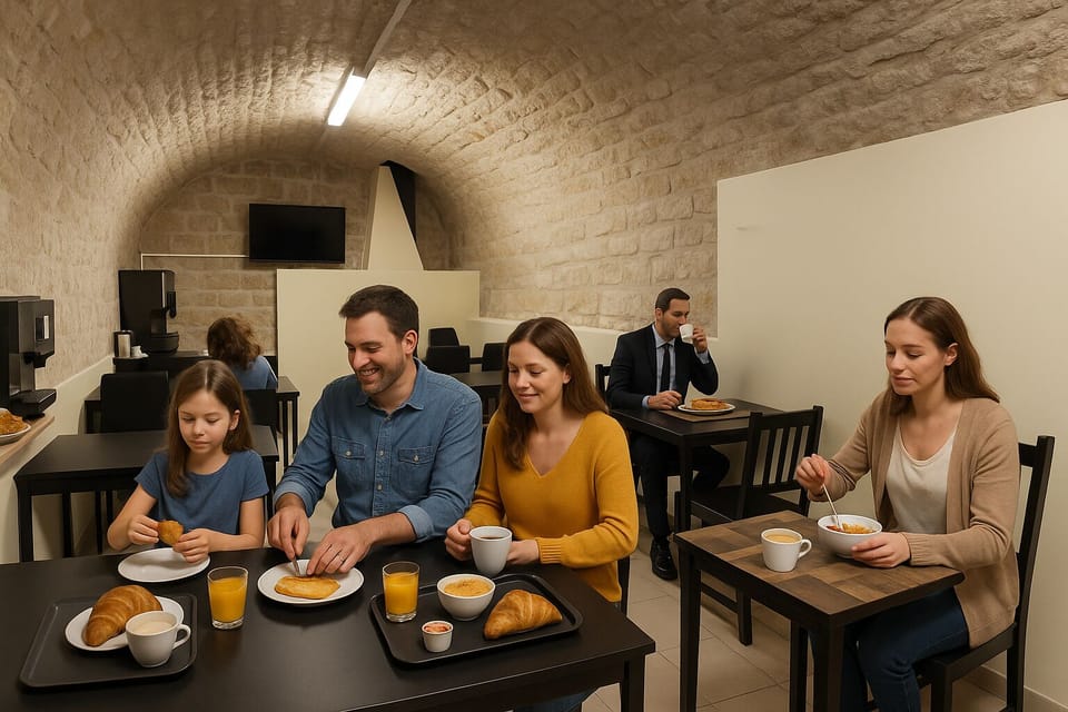 Breakfast area