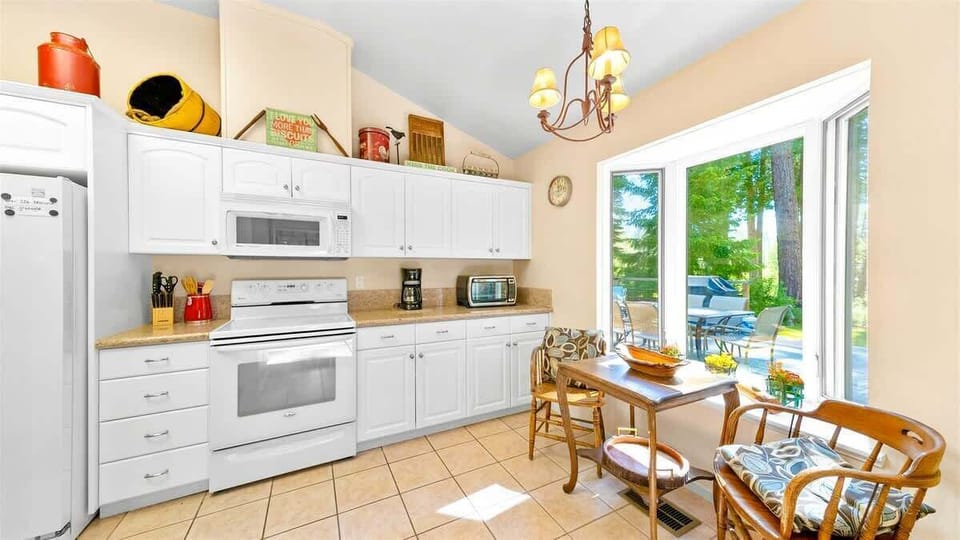 Charming kitchen for morning coffee