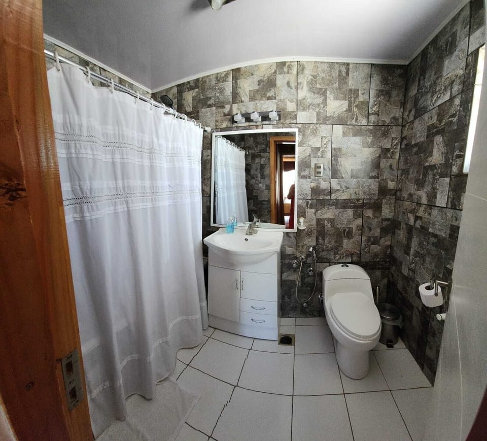 Family Room, Multiple Beds | Bathroom | Towels, soap, shampoo, toilet paper