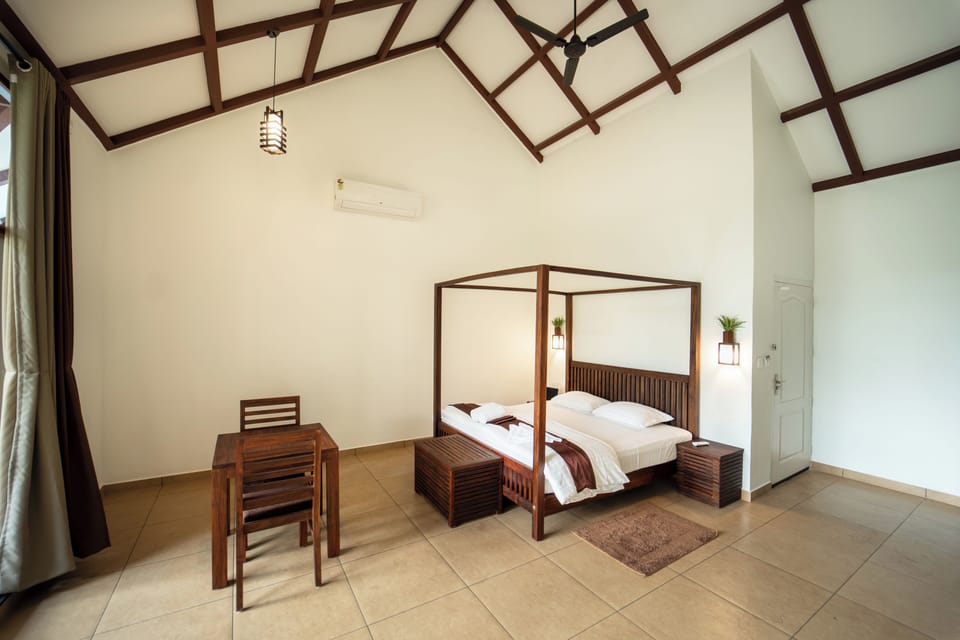 Luxury Double Room, Private Pool, Hill View | Minibar, in-room safe, desk, laptop workspace