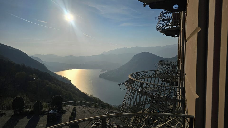 Superior Double or Twin Room, Balcony, Partial Lake View | Terrace/patio