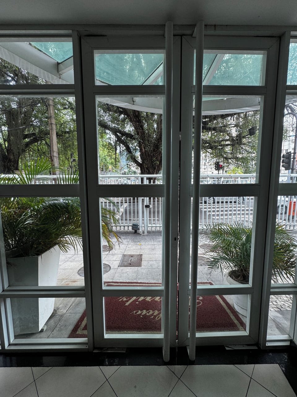 Interior entrance