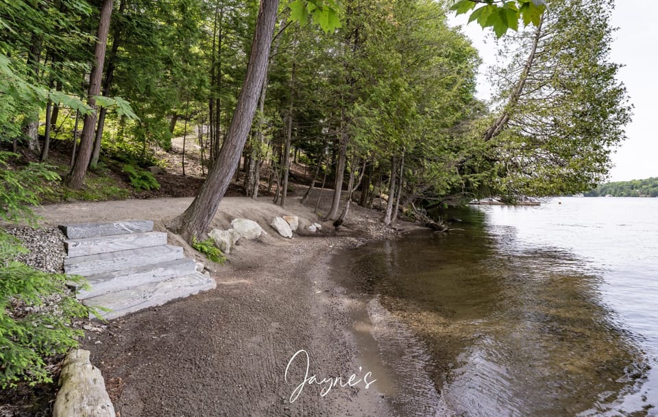 Stairway to Lake