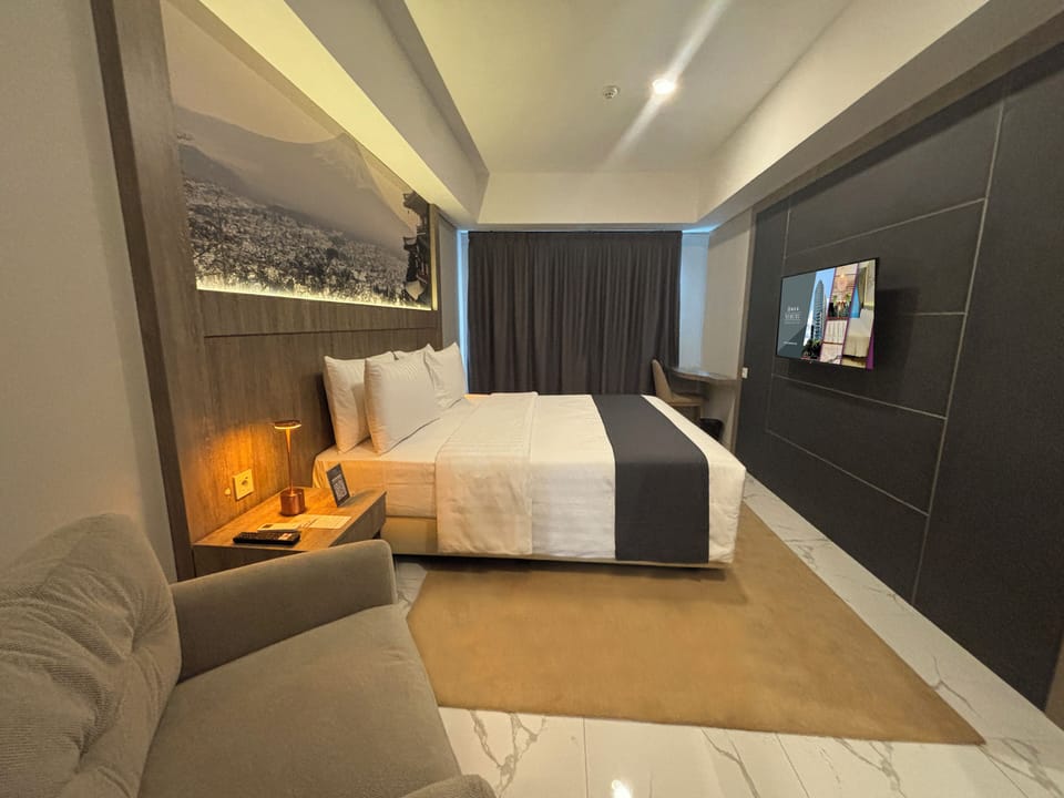 Superior Room, Balcony, City View | In-room safe, desk, laptop workspace, soundproofing