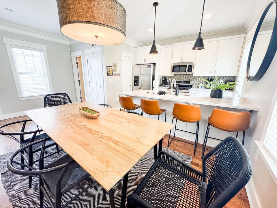 Fully equipped kitchen with everything you`d need to make home cooked meals