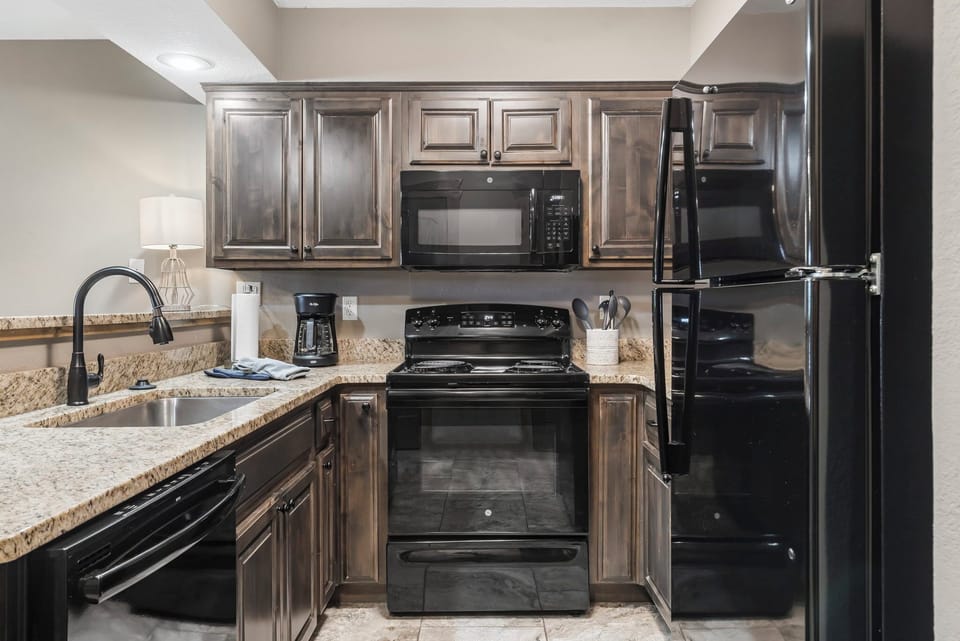 Kitchen with Major Appliances