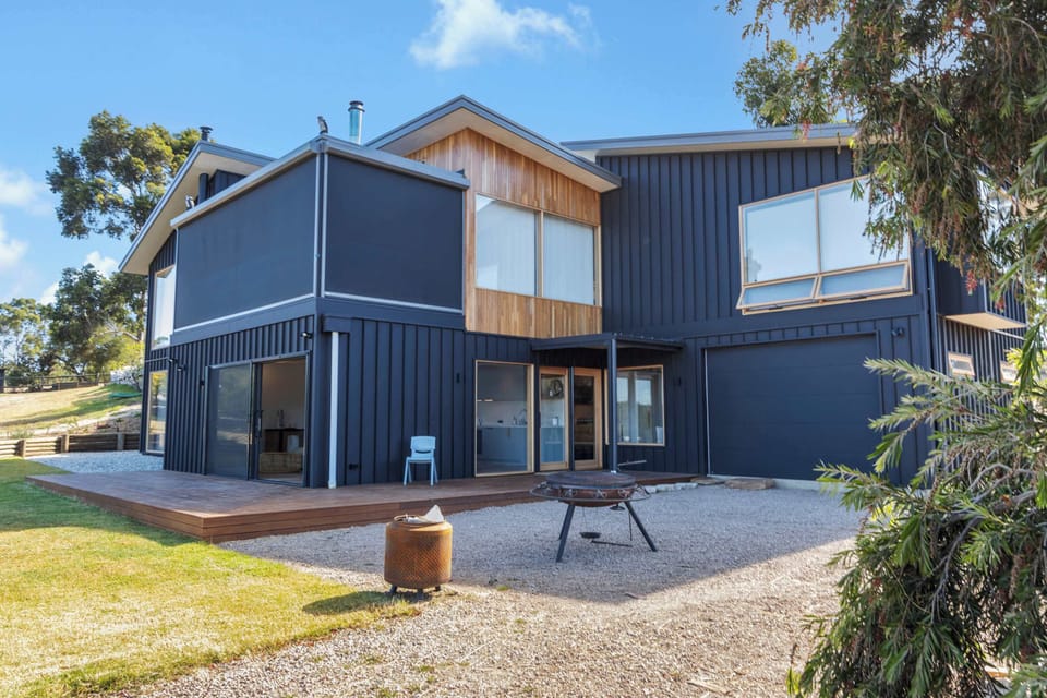 Your accommodation is the downstairs apartment and is totally separate from upstairs. It also comes with an outdoor fire pit 