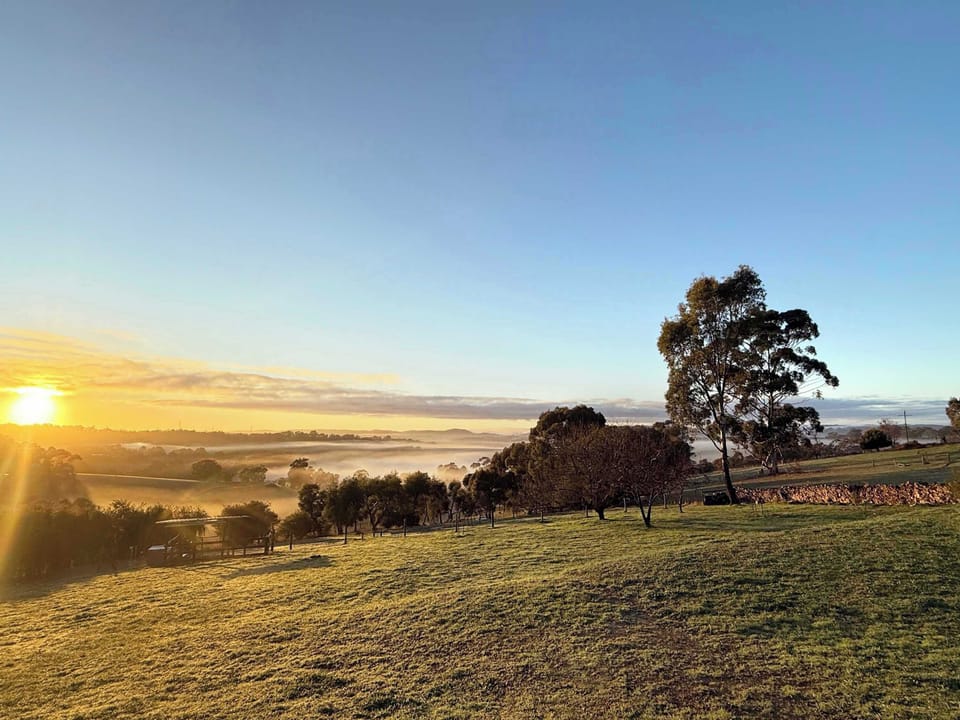 
The sunrise over the valley is spectacular and breathtaking every morning.