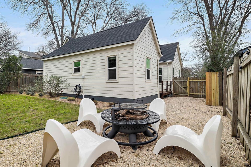 Fire pit and cooking hang out area