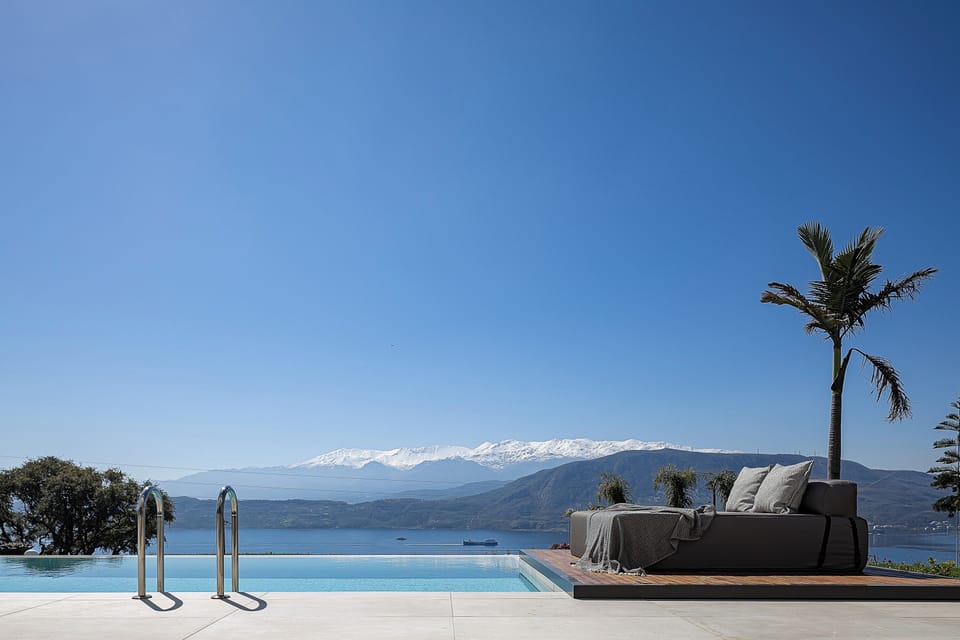 Enjoy sea and mountain views from every corner