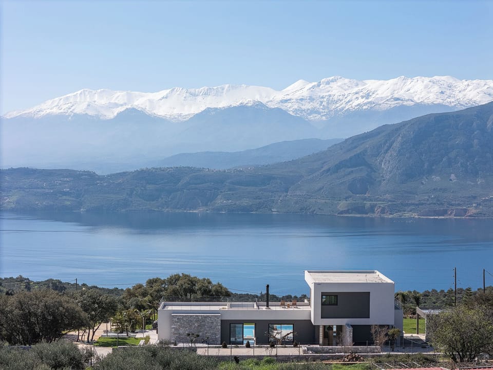 Situated atop Akrotiri Hill with panoramic views of Souda Bay