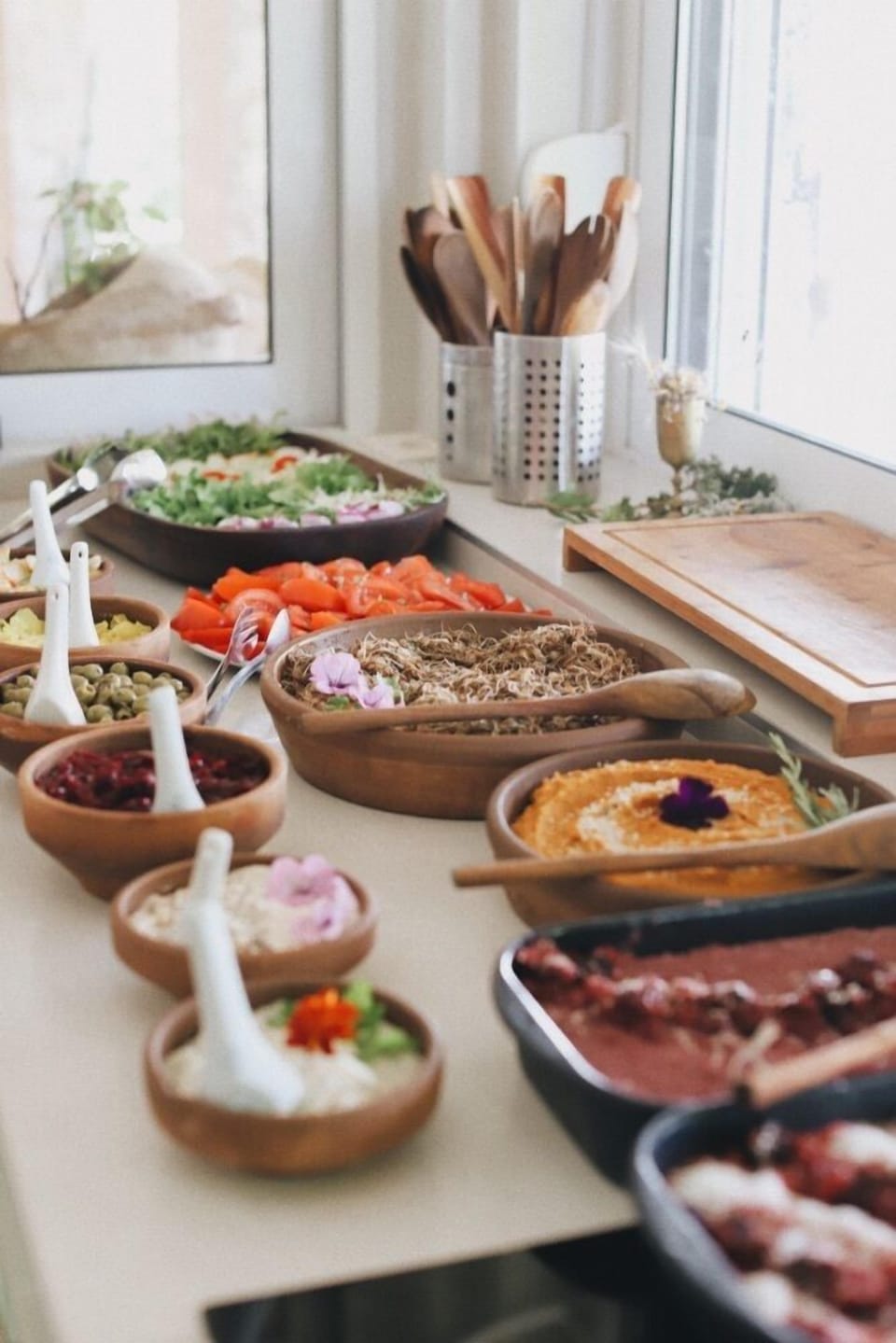 Breakfast buffet