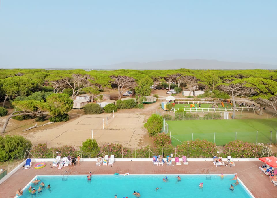 Seasonal outdoor pool