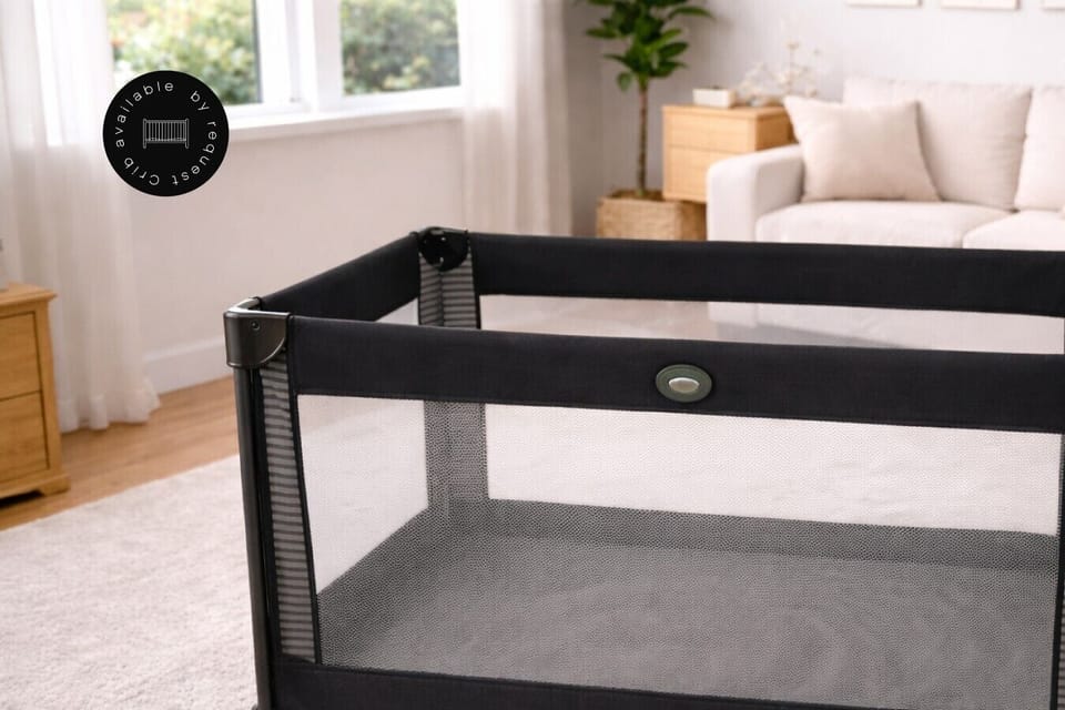 Crib available by request