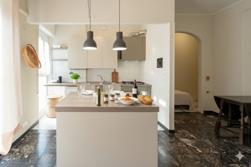 Apartment, Balcony | Private kitchen | Electric kettle