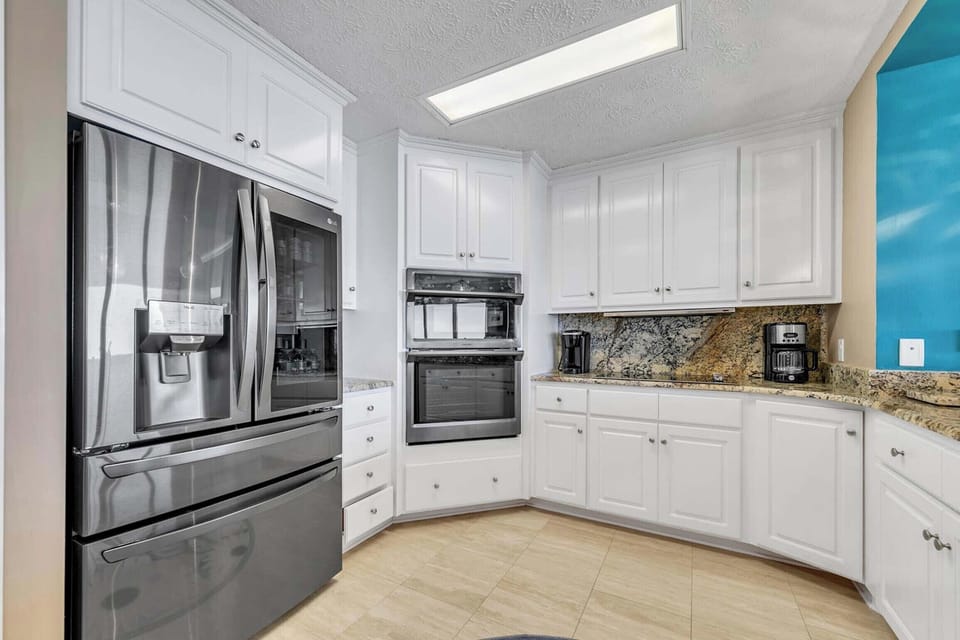 High-end stainless steel appliances