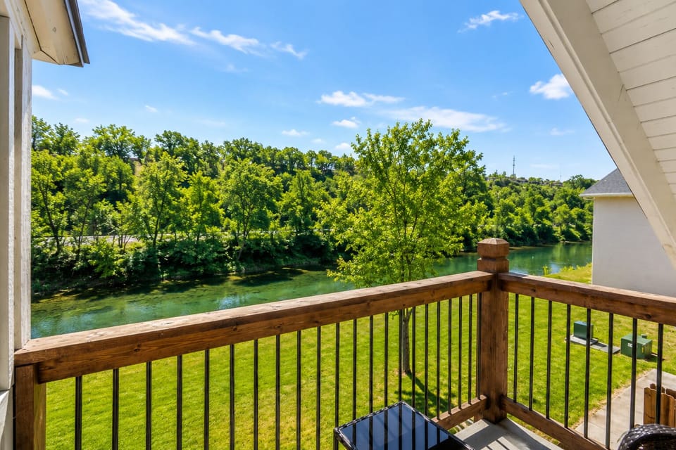 Open Deck with a Creek View!
