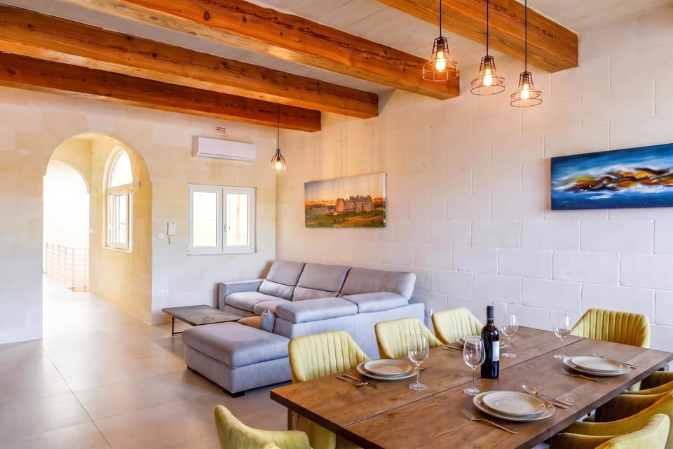 Living and dining room