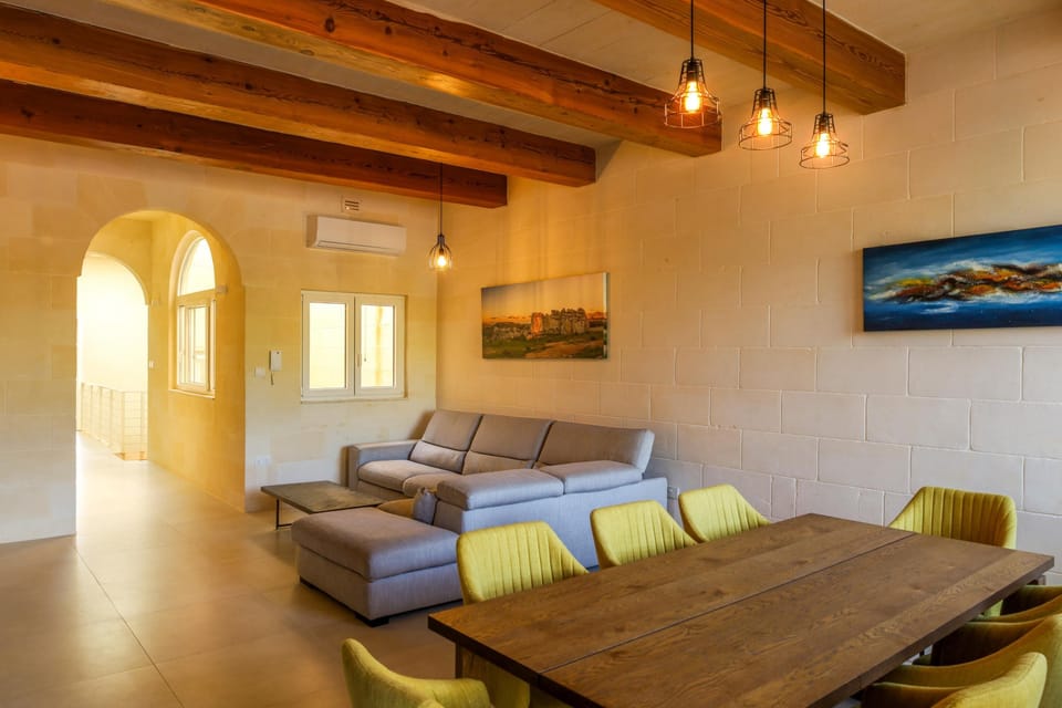 Living and dining room