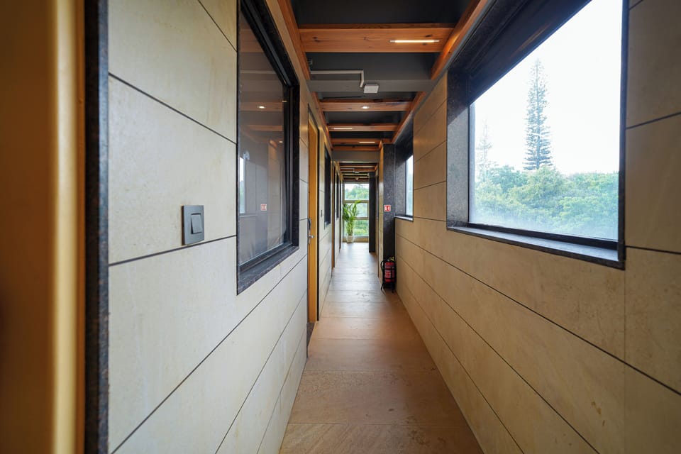 Interior entrance