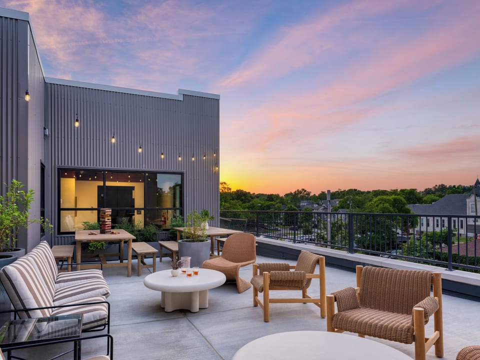 Skyline terrace.