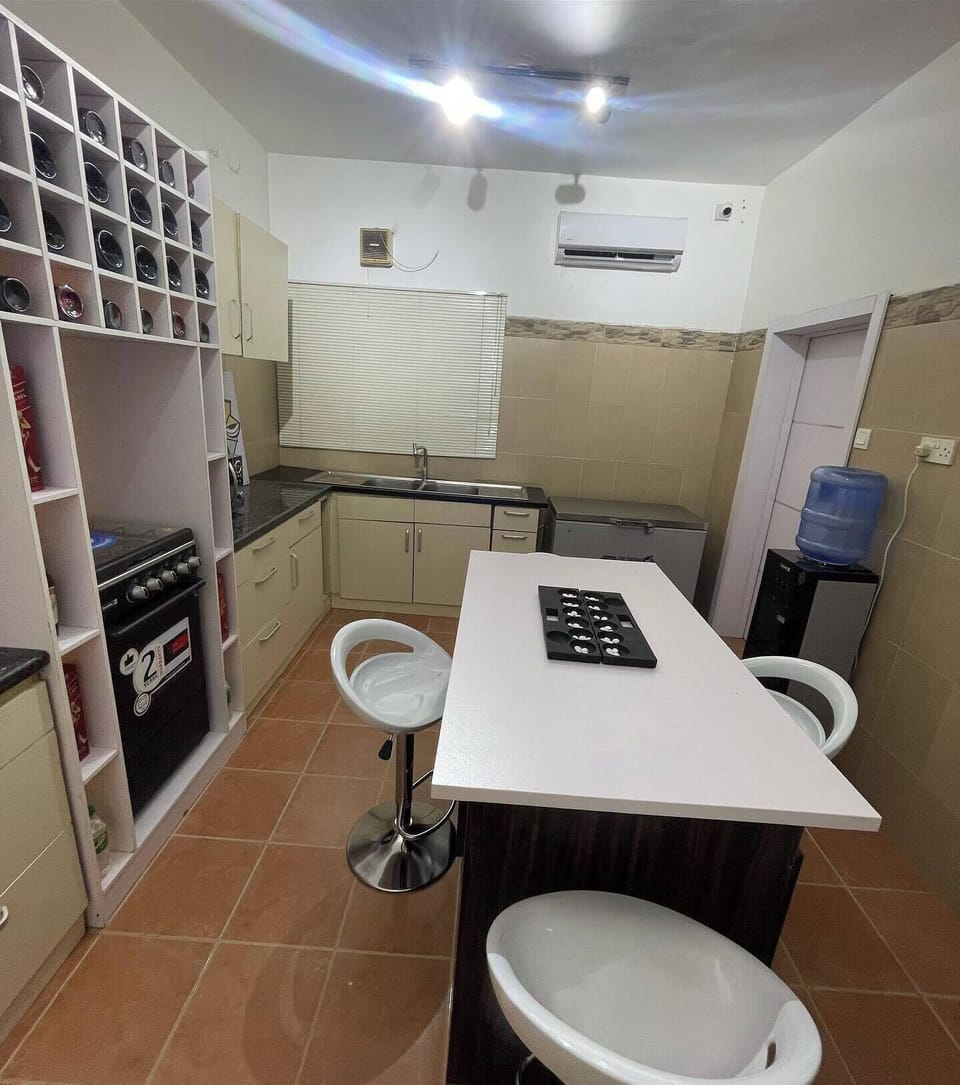 Standard Apartment, Balcony, City View | Private kitchen | Fridge, microwave, oven, stovetop