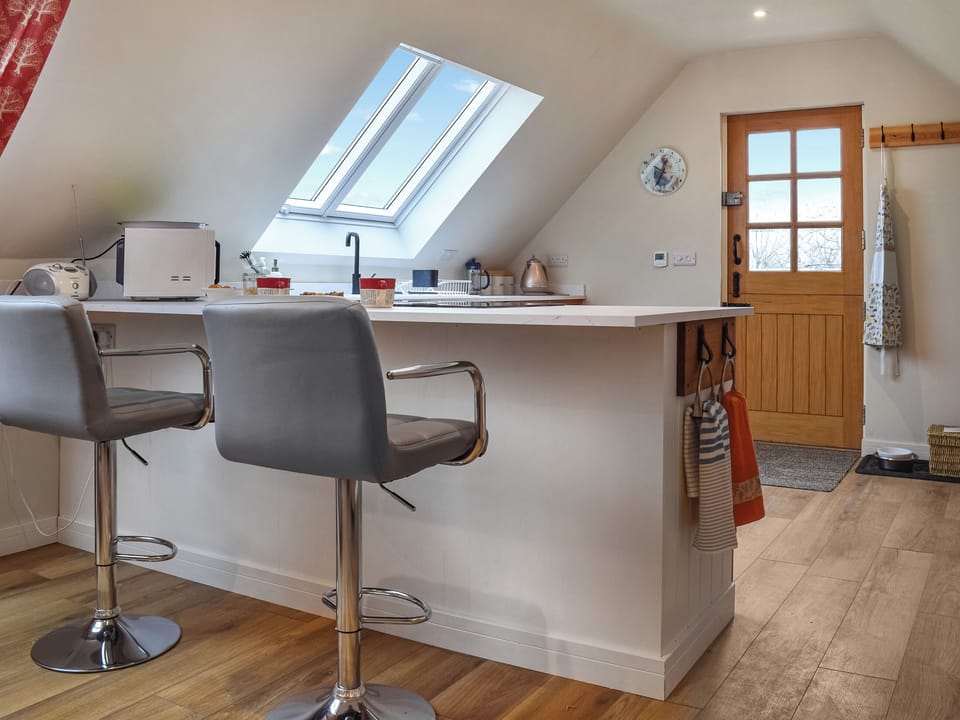 Kitchen area | Orchard Loft, near Uppingham