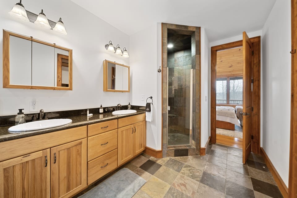 Slate Tile Shower