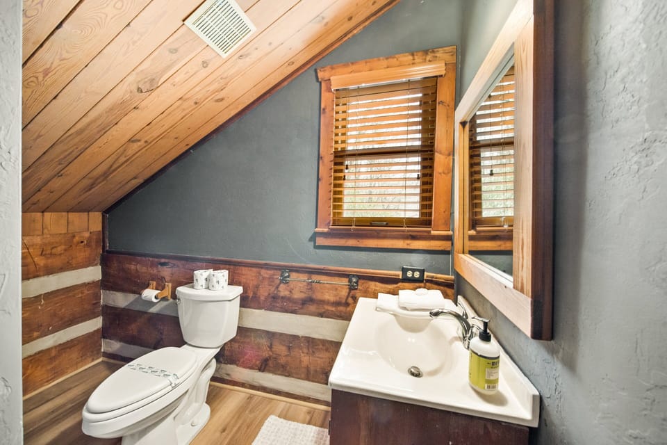 Half Bathroom in Loft
