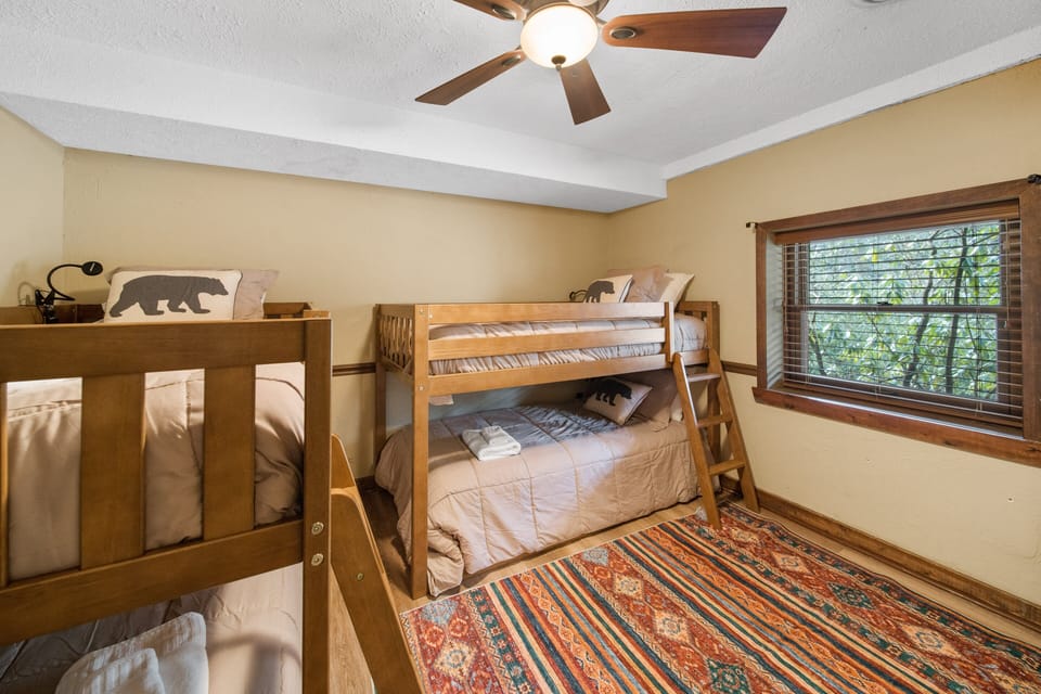 Two Twin-Over-Twin Bunks