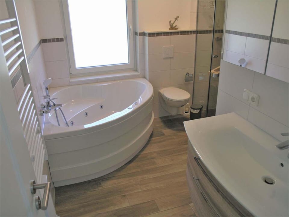 Ferienhaus mit Sauna im Ferienpark Mirow House in Rechlin