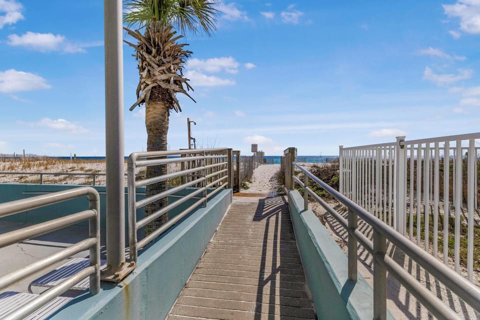 Beach walkway