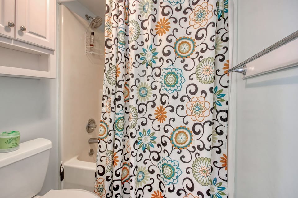 Main bedroom bath shower/tub