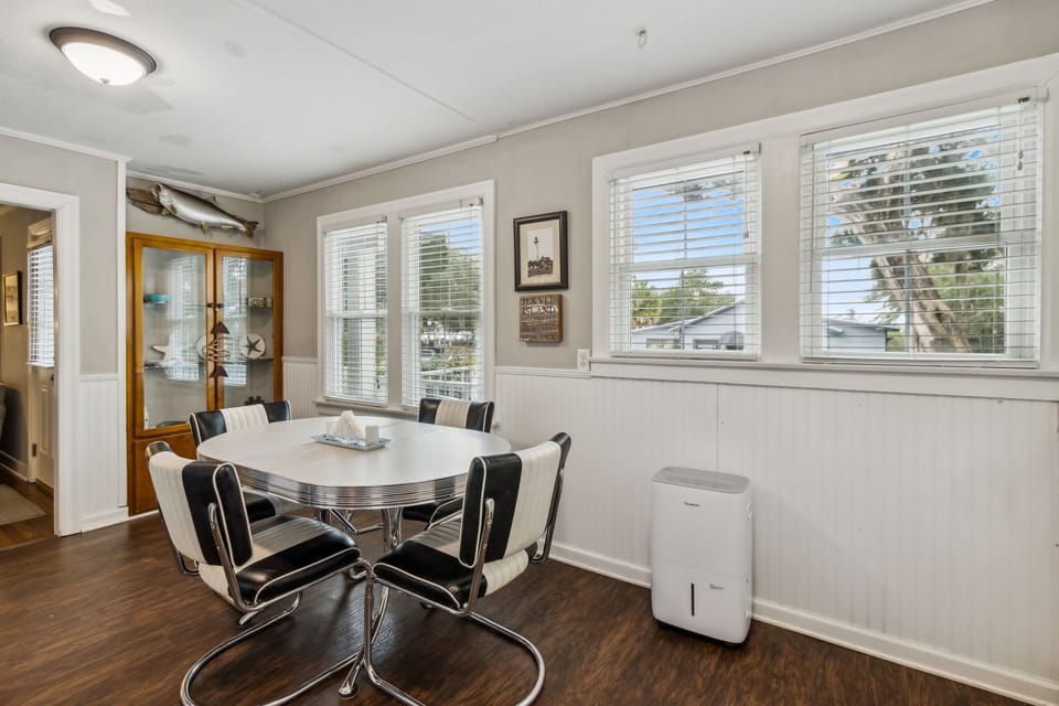 Plenty of Windows in the Kitchen to let in Natural Light