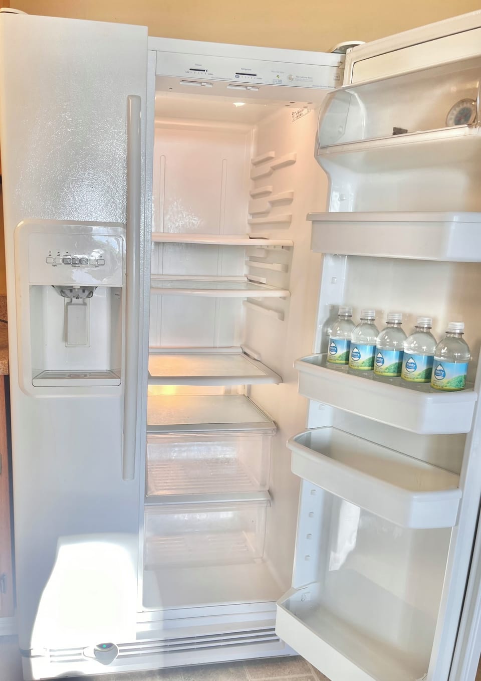 Full-Size Refrigerator and Freezer