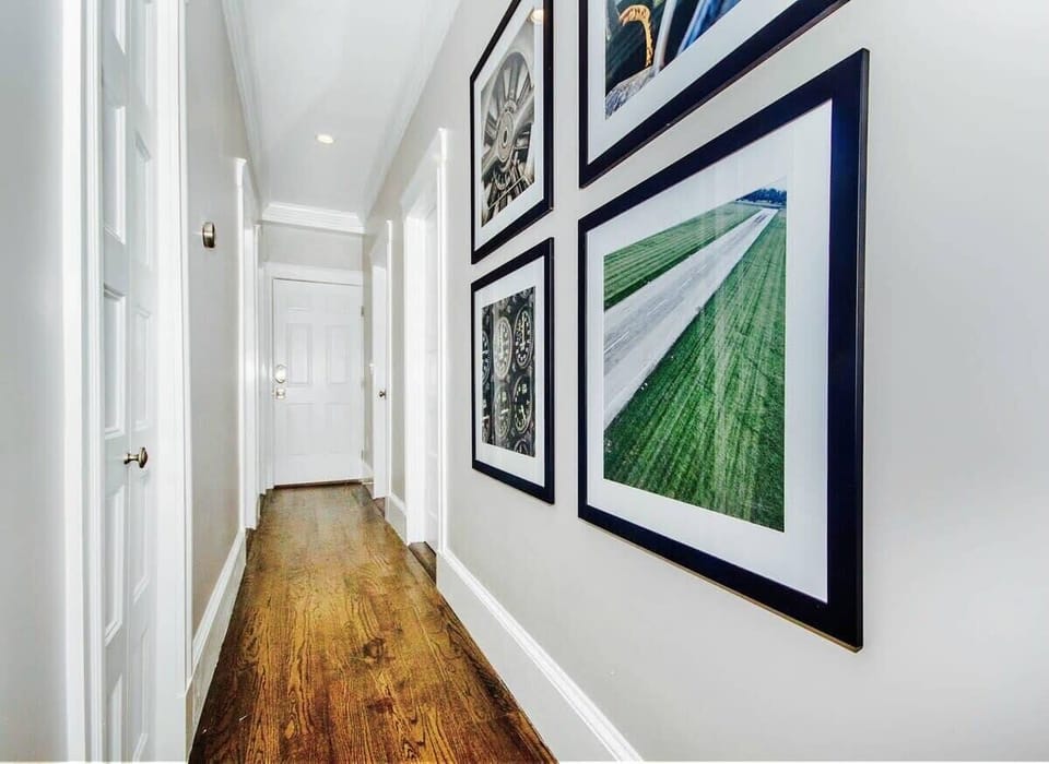 Hallway | Hallway to Bedrooms | Unit 2 — Second Floor of Building — Unit on One Level