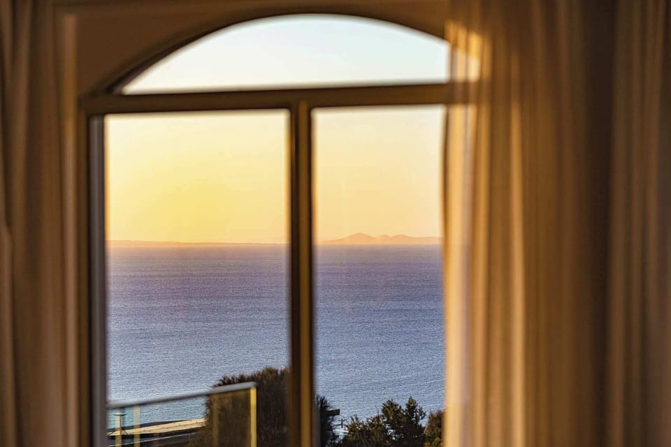 Ocean view from the property