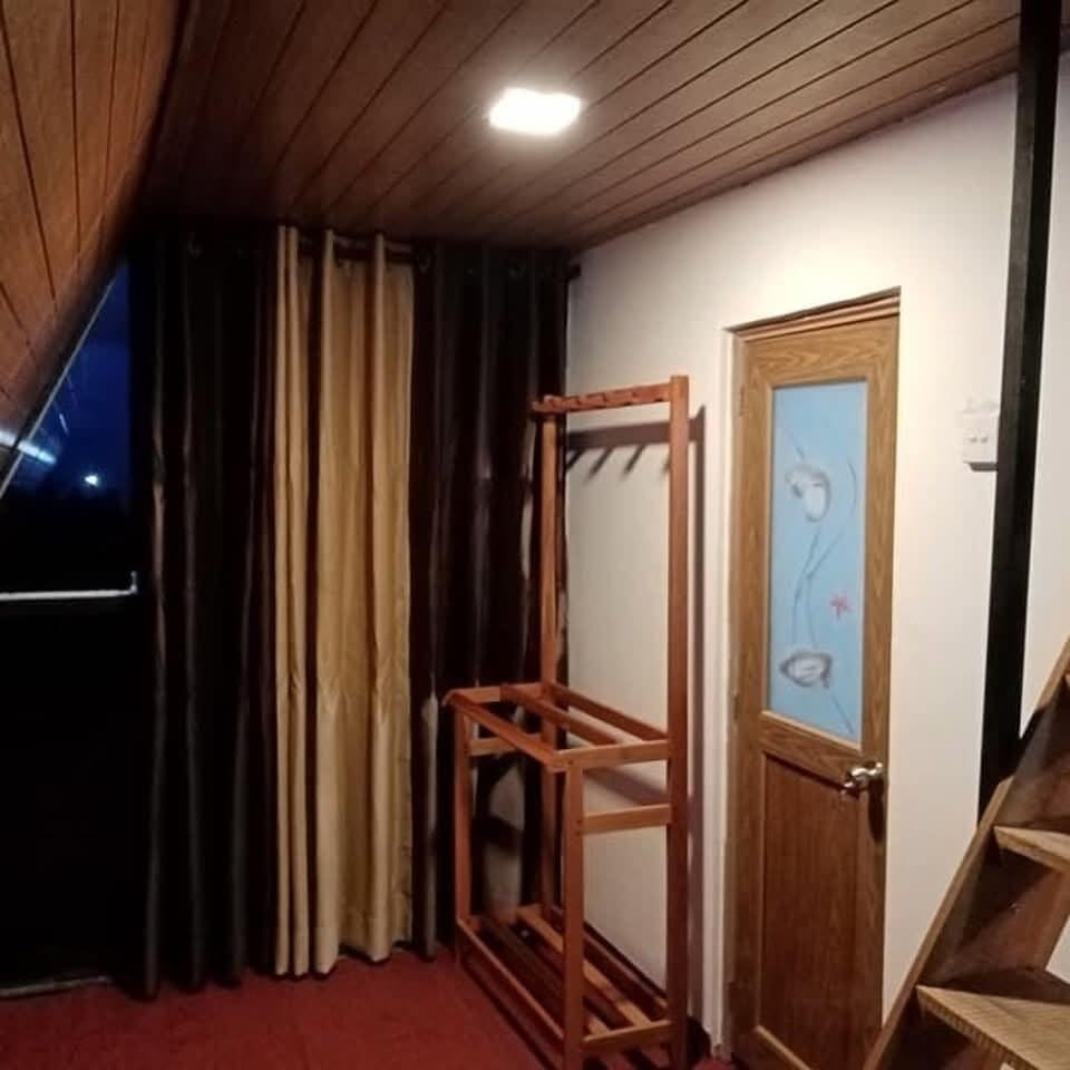 Family Cottage, Patio, Mountain View | Desk, laptop workspace, iron/ironing board
