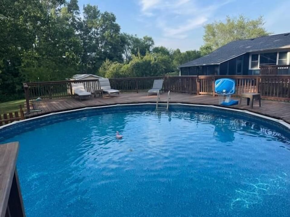 Heated Pool and Large Sundeck