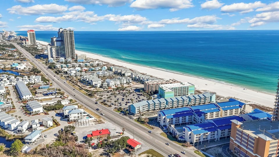 Sugar Beach Drone Shot