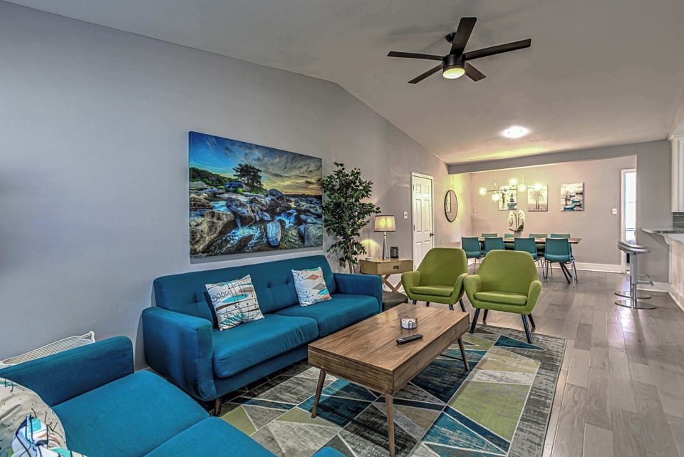 Enjoy the open concept floor plan 