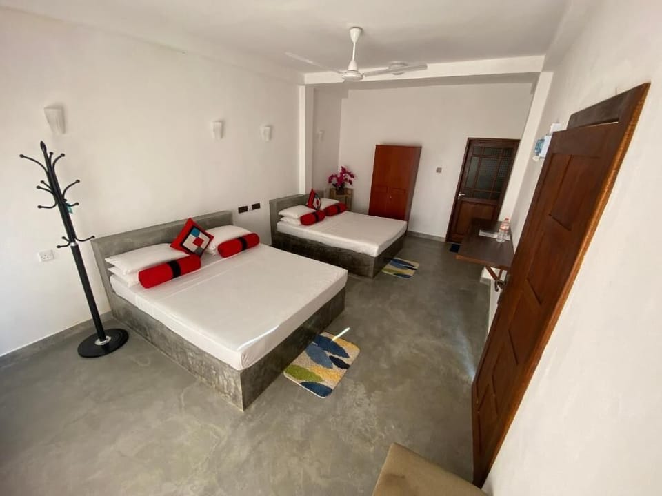 Family Quadruple Room, Mountain View | In-room safe, desk, laptop workspace, blackout drapes