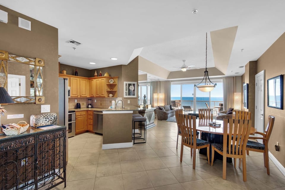 Spacious and open