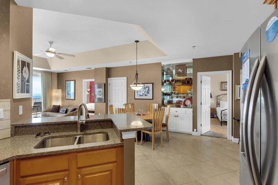 Kitchen and dining room
