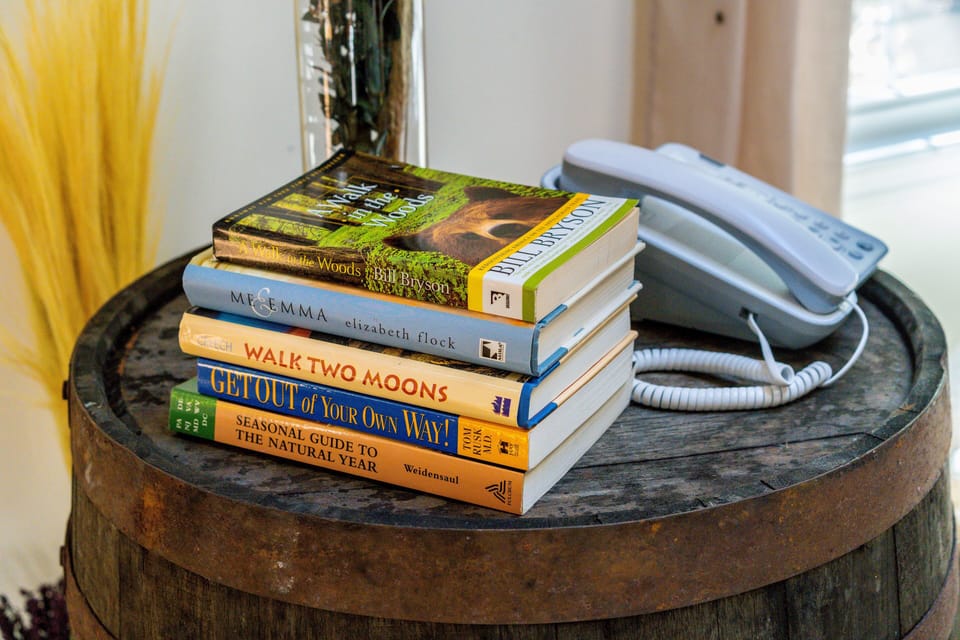 Landline telephone available for emergency calls.